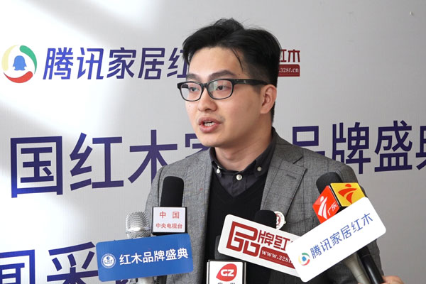 雅仕軒總經(jīng)理陳集興接受媒體聯(lián)訪