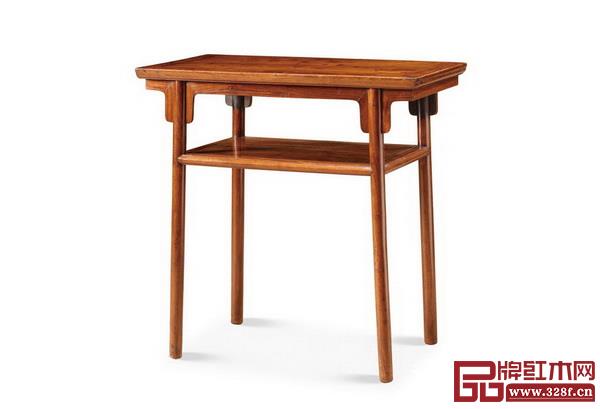 明晚期 黃花梨帶屜板平頭案 明晚期 黃花梨帶屜板平頭案