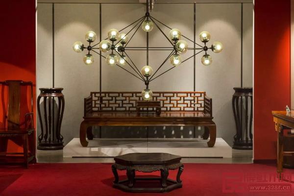 “黃花梨的秘密”明式家具賀歲展展品（圖片來自明清家具研習(xí)社） 