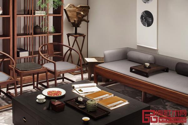 半木羅漢榻廳堂系列,呈現(xiàn)端正大方的整體格局 半木羅漢榻廳堂系列,呈現(xiàn)端正大方的整體格局