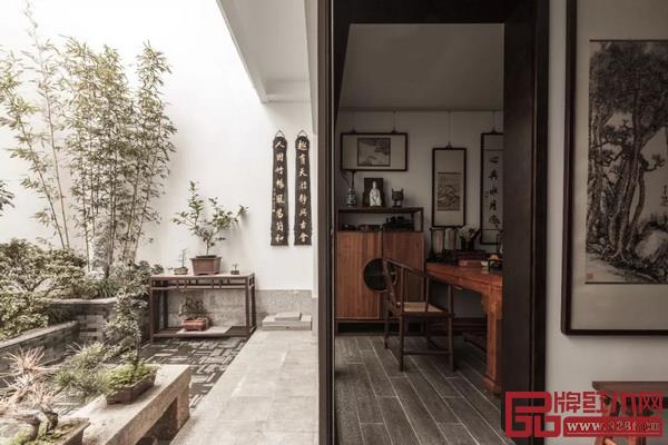 “巢云松館”一隅(圖片:一條公眾號) “巢云松館”一隅(圖片:一條公眾號)