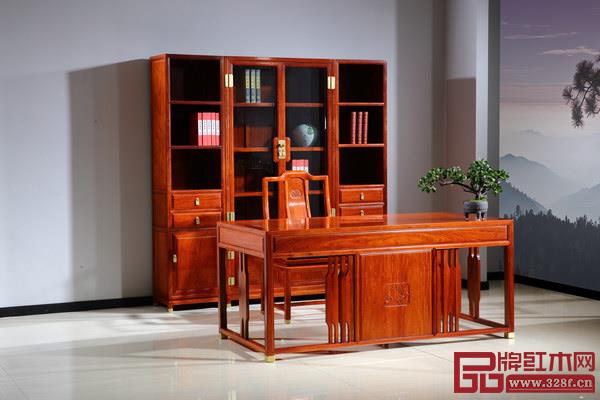 新明紅木《“墨語”新梨源系列書房》 新明紅木《“墨語”新梨源系列書房》