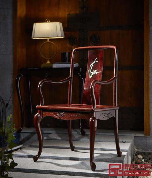 泰和園當代君子系列《蘭花椅》 泰和園當代君子系列《蘭花椅》