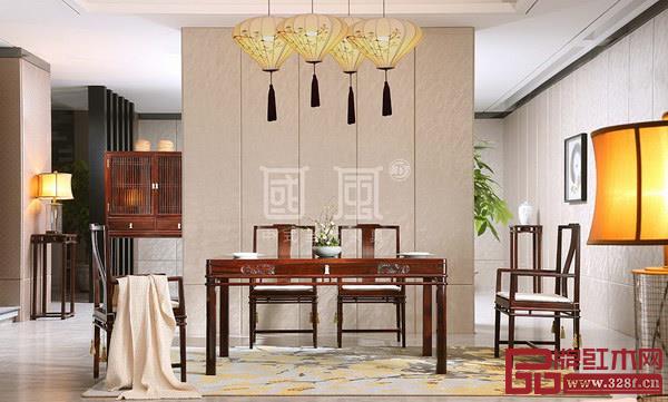 地天泰?國風(fēng)《黑酸枝“納風(fēng)1號”餐廳系列》