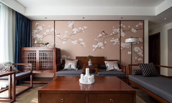 溫馨而恬淡 106平新中式效果圖