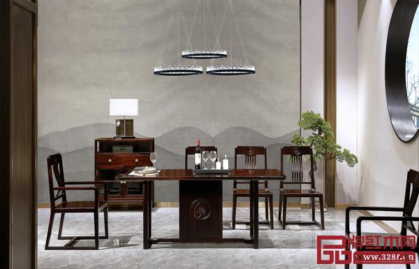 老周家居《大容系列餐桌》 老周家居《大容系列餐桌》