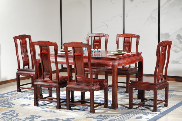 中信紅木《前程輝煌餐臺(tái)》 中信紅木《前程輝煌餐臺(tái)》