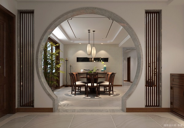 雅致中式裝修樣板間