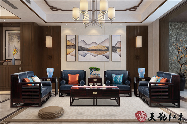 天勤紅木：條紋烏木精品家具，打造個性化的中式家！