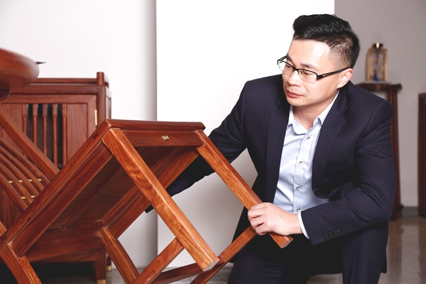 森木家具蔣華僑：“精進(jìn)”打造刺猬紫檀新中式成典范