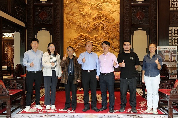 故宮博物院周京南研究員一行蒞臨鴻庭軒，拾藝大師匠心