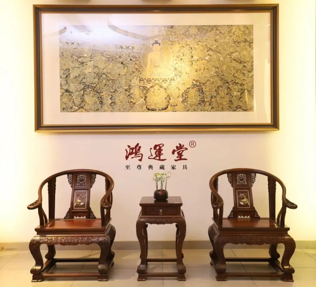 精品推薦：大紅酸枝百寶嵌皇宮椅，看得見的流光溢彩！