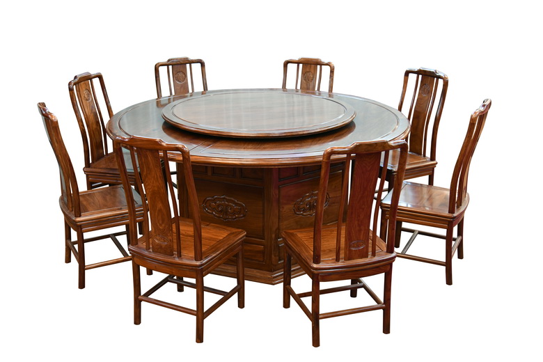 喜訊！祥興家具《萬字如意圓臺(tái)》斬獲新中式紅木展“金匠獎(jiǎng)”