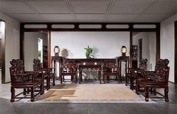 巧奪天工紅木 | 從嘉德春拍高價(jià)成交，看小葉紫檀百寶嵌的千年驚艷