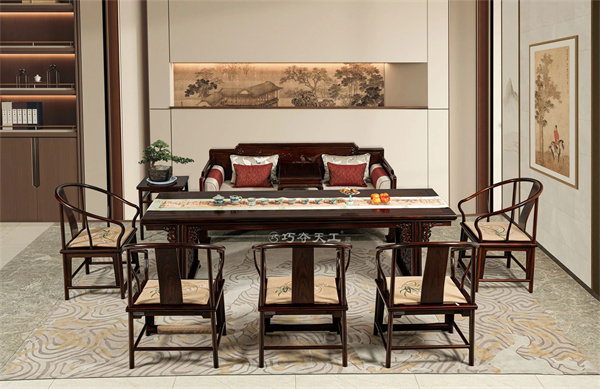 客廳變新居｜巧奪天工紅木不止于“去客廳化”，只為精工筑松弛感之家