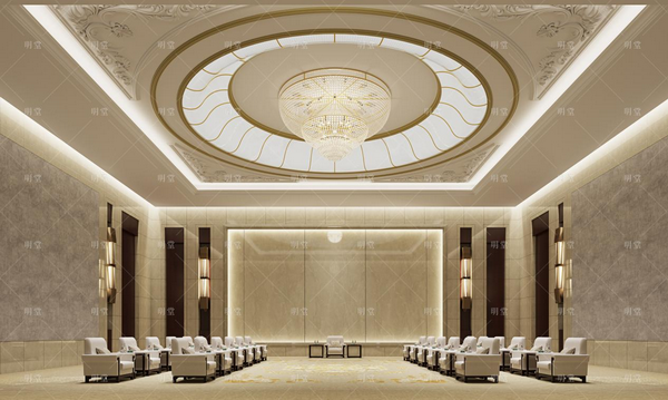 上合峰會(huì)貴賓接待室效果圖
