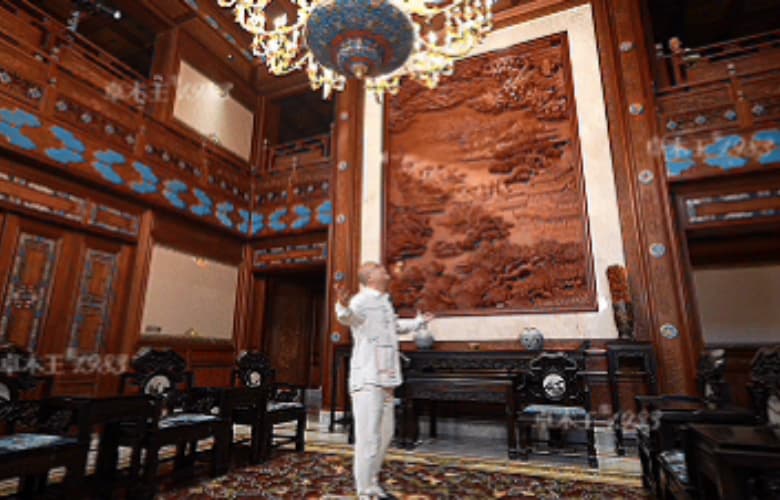 卓木王3000㎡宮廷風(fēng)紅木整裝傳承祖宅：珍材與絕藝鑄就傳世華章