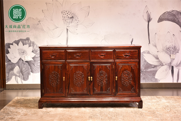 紅酸枝紅木品牌大成尚品：中式家庭高級(jí)感打造，先從紅木柜開始