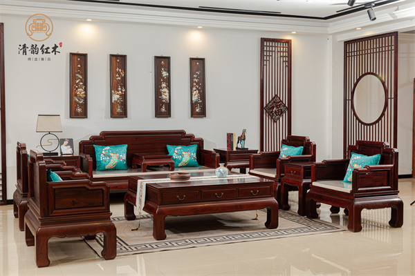 巴里黃檀沙發(fā)：營(yíng)造家居松弛感 | 清韻紅木