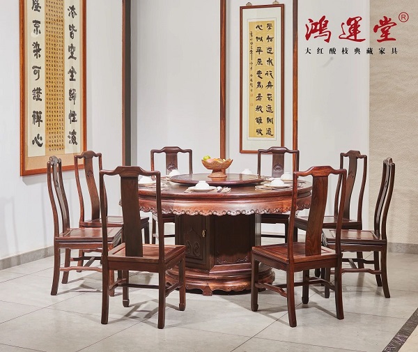 廣東哪里能買到正宗的交趾黃檀家具？鴻運(yùn)堂紅木值得選擇