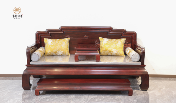 清韻紅木巴里黃檀羅漢床