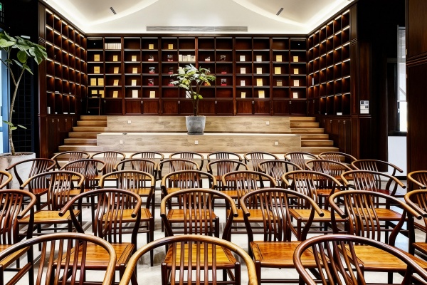 紅古軒為“香山書院”打造的木作項(xiàng)目實(shí)景