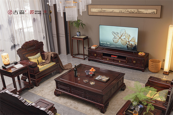 做黑酸枝家具口碑好的品牌推薦古森紅木