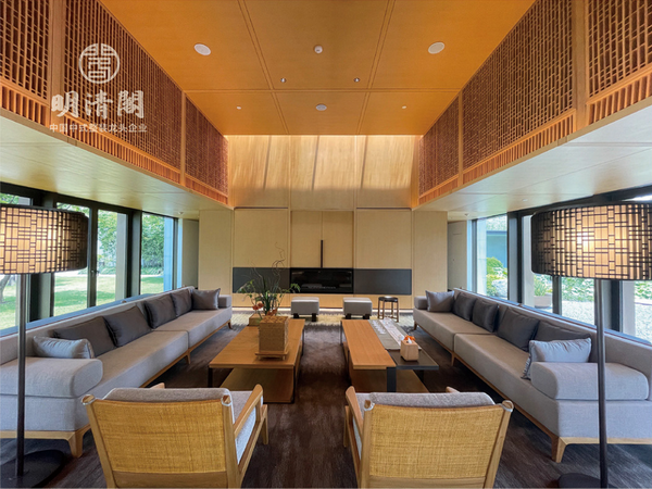 明清閣中式整裝案例“小米聯(lián)合創(chuàng)始人別墅”，每一個空間都經(jīng)過精心布局